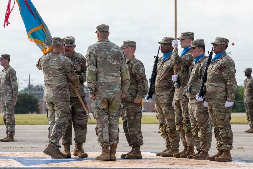 504th Expeditionary Military Intelligence Brigade Change of Command Ceremony