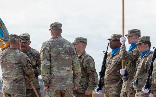 504th Expeditionary Military Intelligence Brigade Change of Command Ceremony