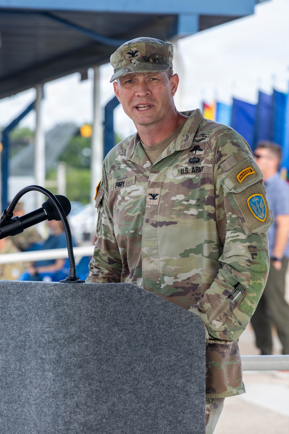 504th Expeditionary Military Intelligence Brigade Change of Command Ceremony