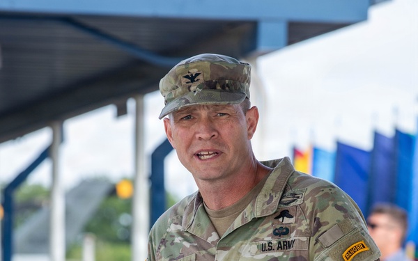 504th Expeditionary Military Intelligence Brigade Change of Command Ceremony