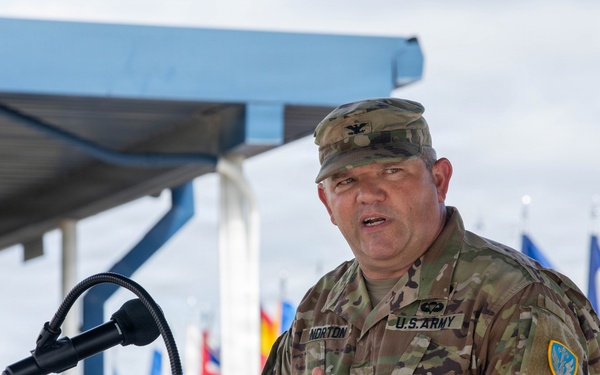 504th Expeditionary Military Intelligence Brigade Change of Command Ceremony
