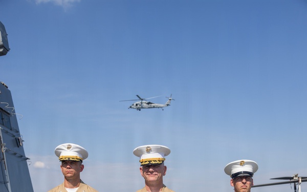 The USS Arlington (LPD-24) Arrives for INR 250