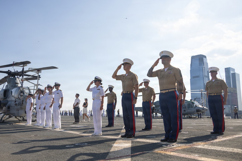 The USS Arlington (LPD-24) Arrives for INR 250