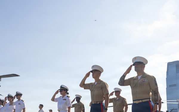 The USS Arlington (LPD-24) Arrives for INR 250