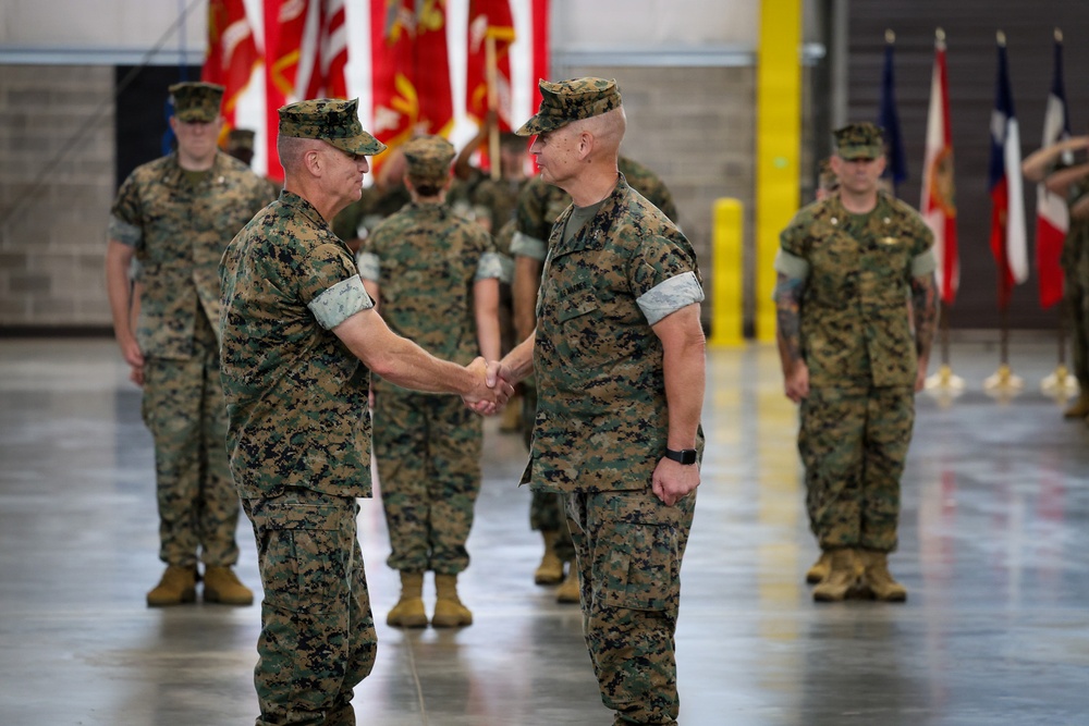 Brig. Gen. Kevin G. Collins assumes command of Marine Corps Logistics Command