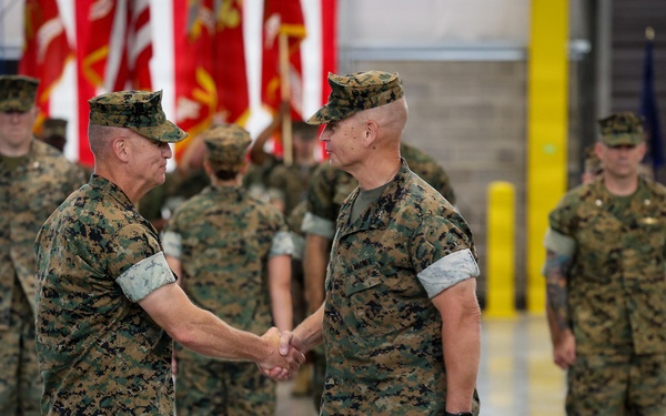 Brig. Gen. Kevin G. Collins assumes command of Marine Corps Logistics Command