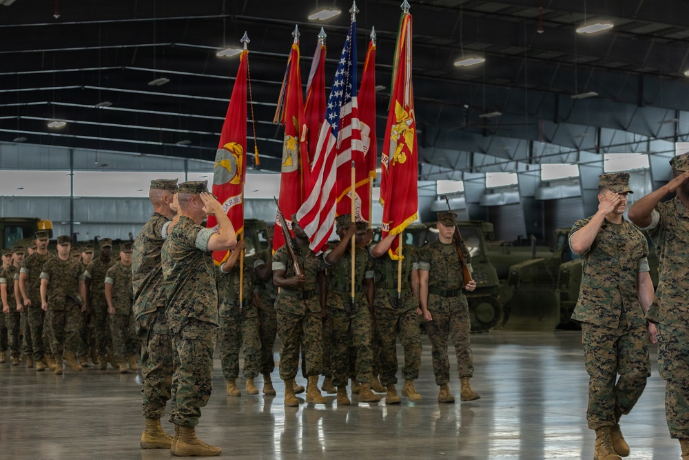 Brig. Gen. Kevin G. Collins assumes command of Marine Corps Logistics Command