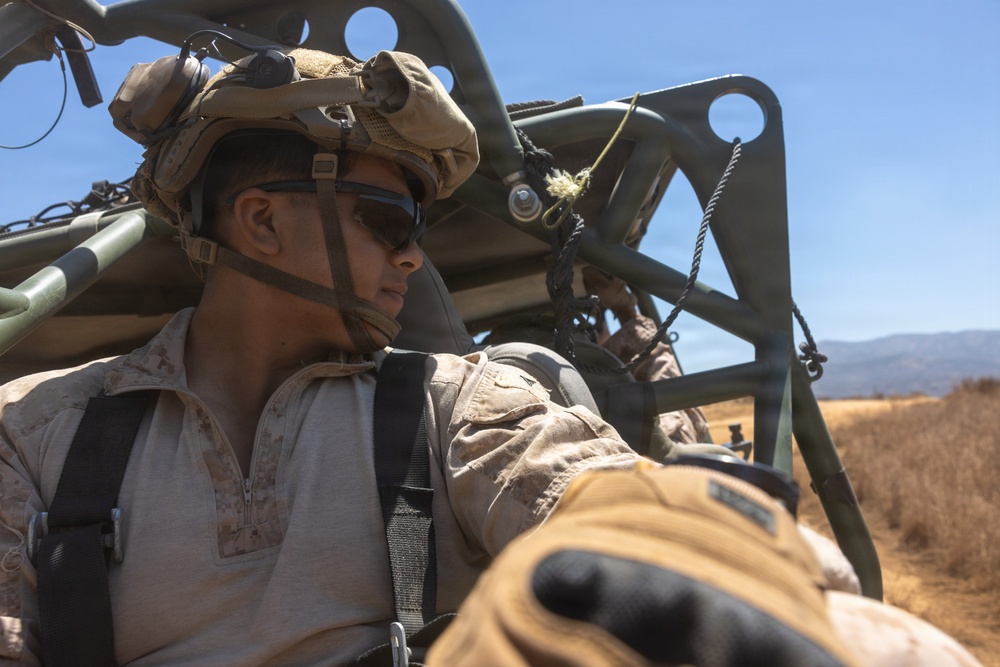 Marines attached to JTF-SB practice off-road driving during ISV Course