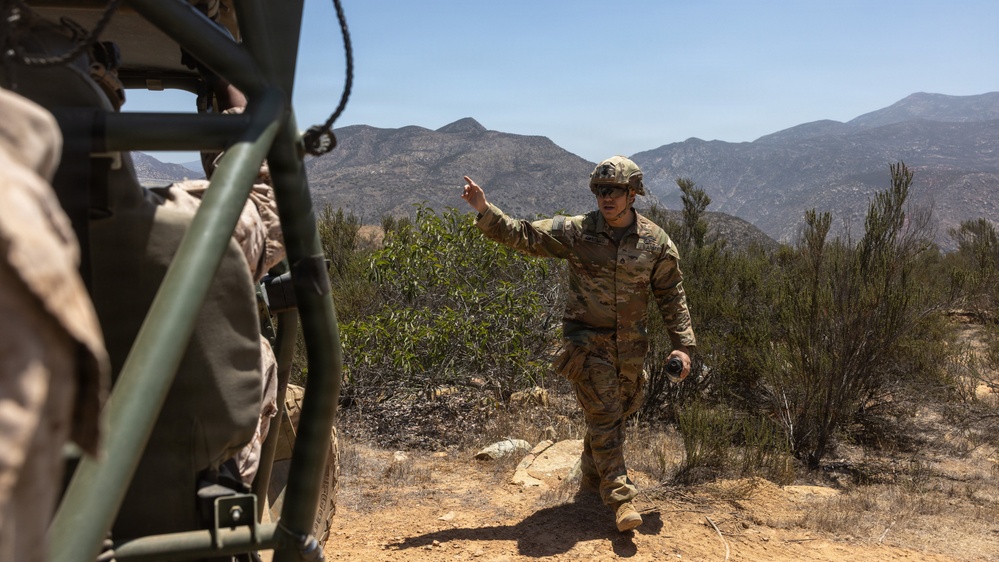 Marines attached to JTF-SB practice off-road driving during ISV course