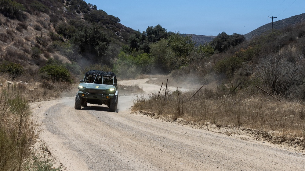 Marines attached to JTF-SB practice off-road driving during ISV course
