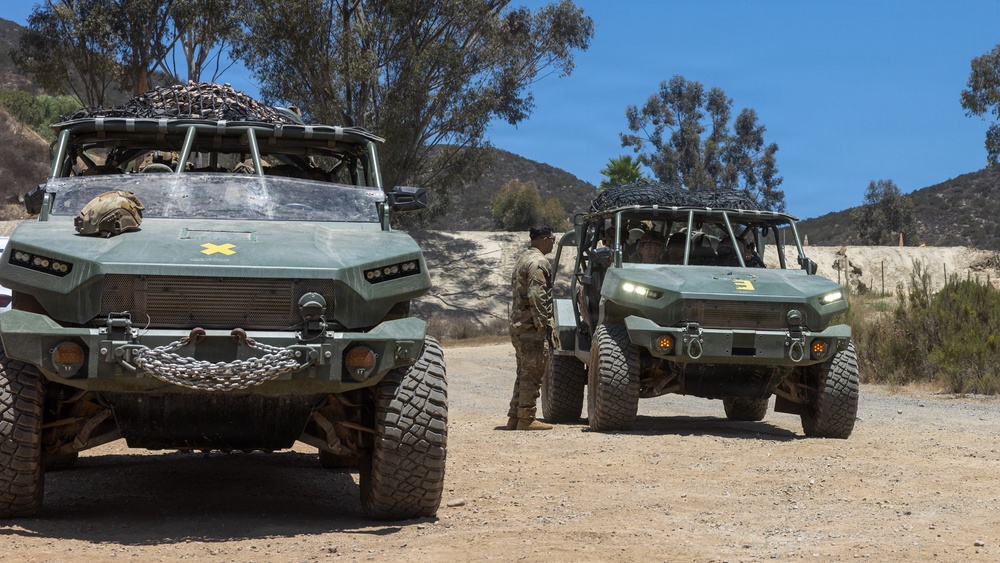 Marines attached to JTF-SB practice off-road driving during ISV Course