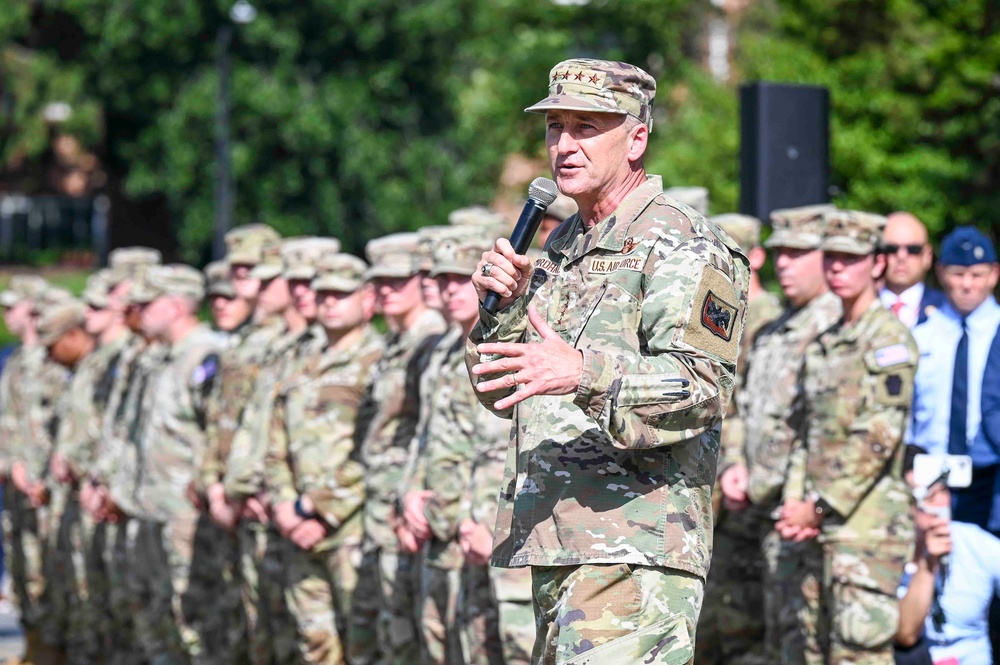 Nordhaus, Raines join SECWAR to recognize Guardsmen in Washington, D.C.