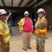 Wilmington District leaders tour military construction projects at Fort Bragg