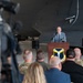 911th Airlift Wing welcomes Sojourn 250 flag for final leg of yearlong journe
