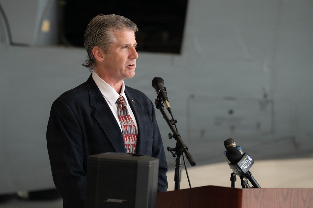 911th Airlift Wing welcomes Sojourn 250 flag for final leg of yearlong journey