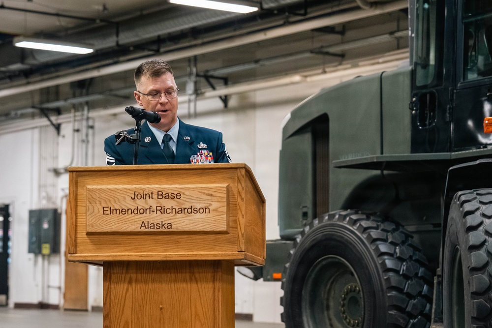 673d LRG change of command