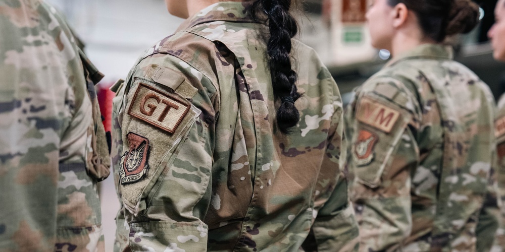 673d LRG change of command