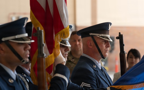 911th Airlift Wing welcomes Sojourn 250 flag for final leg of yearlong journey