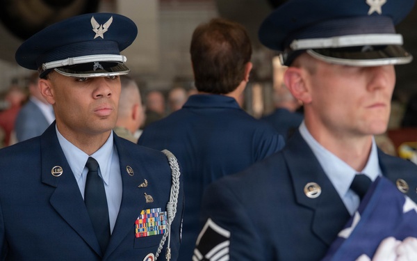 911th Airlift Wing welcomes Sojourn 250 flag for final leg of yearlong journey