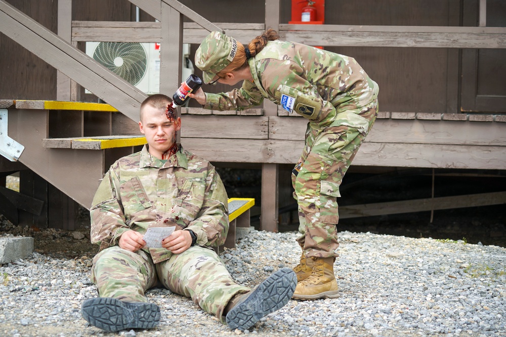 KFOR RC-E conducts mass casualty exercise at Camp Bondsteel