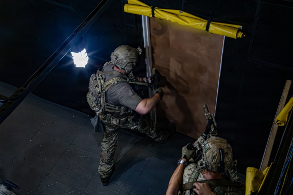 3rd Special Forces Group (Airborne) conducts direct-action tactical training.