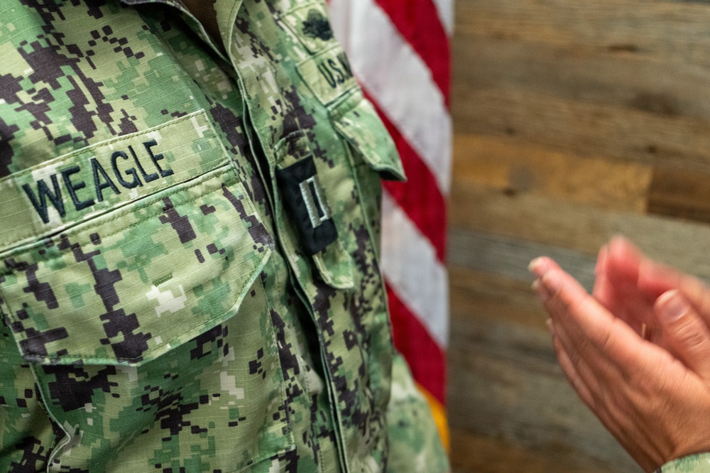 Lt. Weagle Promoted