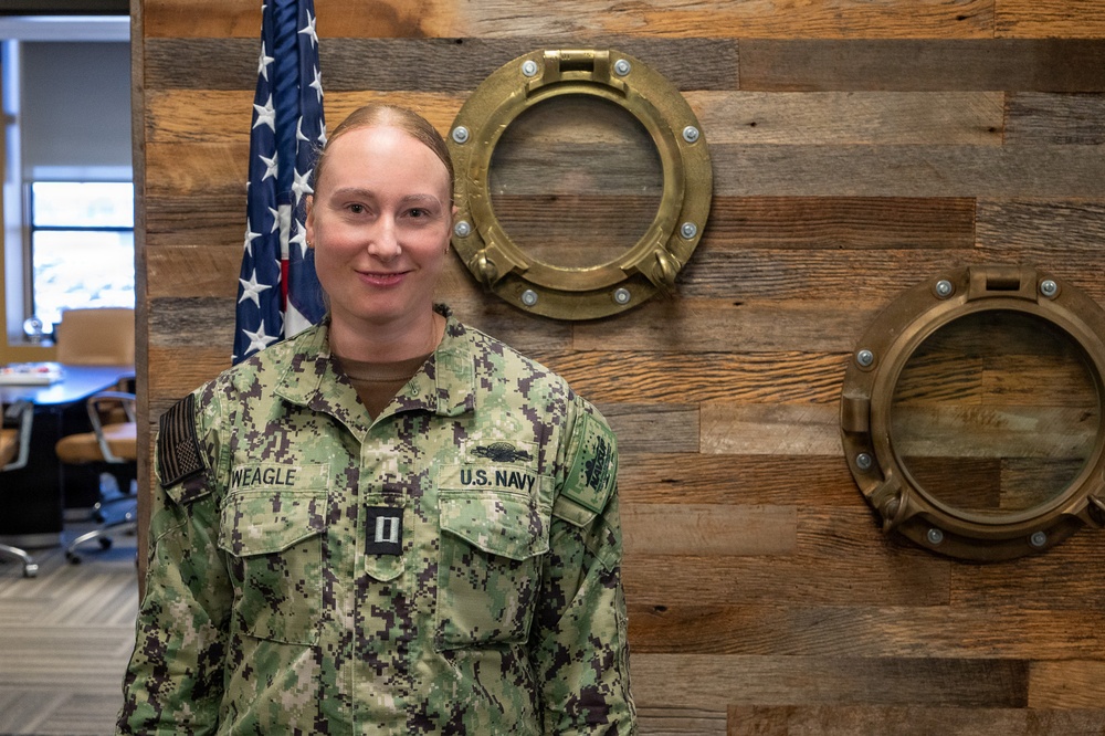 Lt. Weagle Promoted