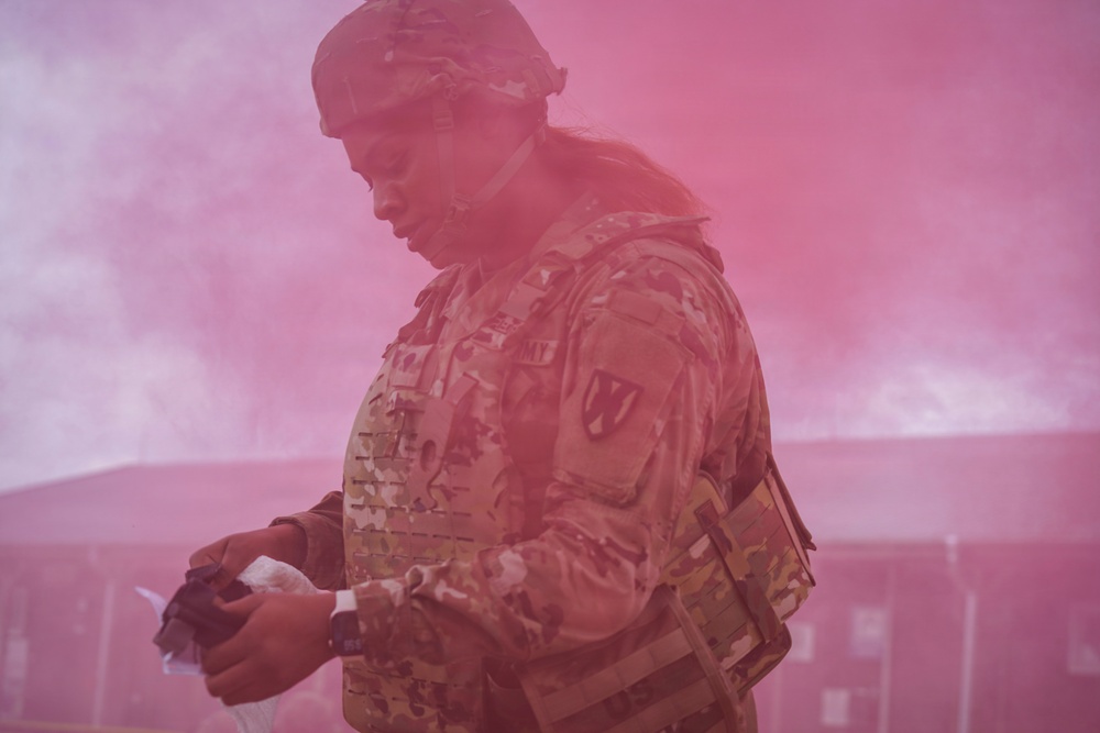 KFOR RC-E conducts mass casualty exercise at Camp Bondsteel