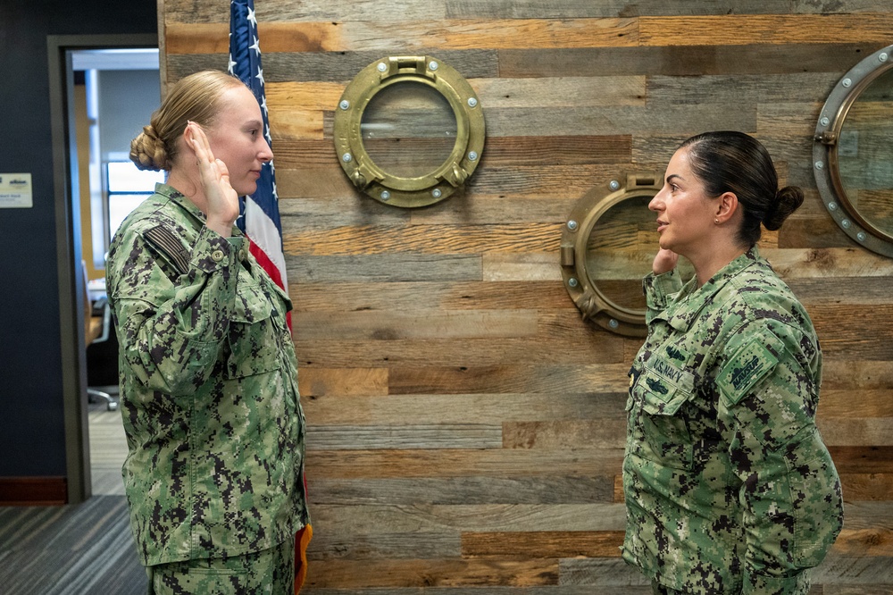 Lt. Weagle Promoted