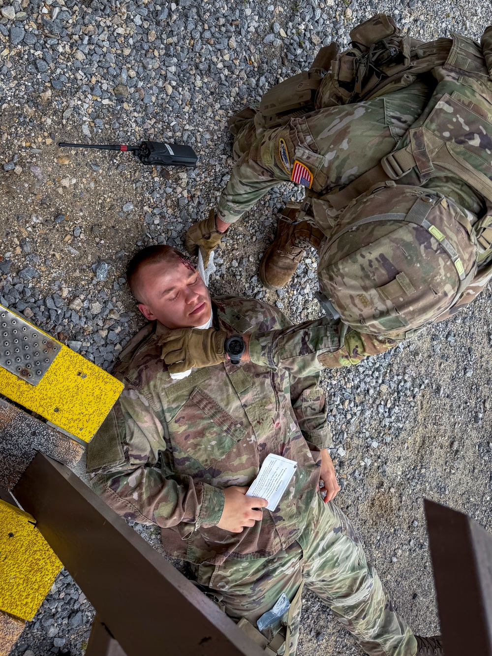 KFOR RC-E conducts mass casualty exercise at Camp Bondsteel