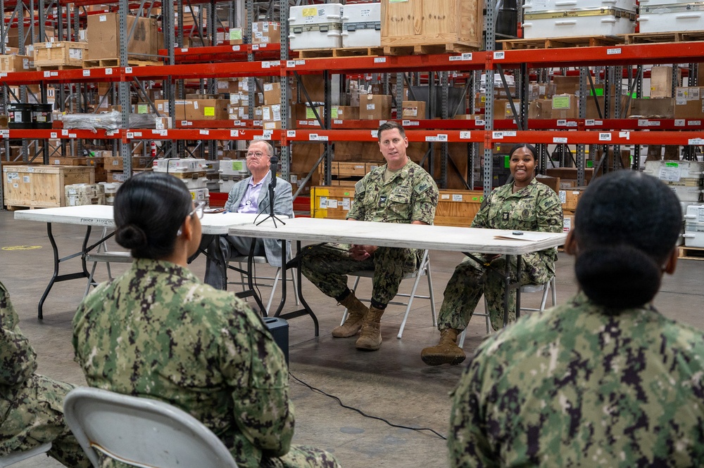 NAVSUP FLCSD Commanding Officer Conducts Final Site Visit of Command