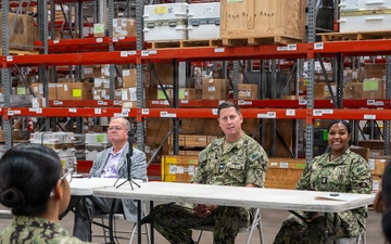 NAVSUP FLCSD Commanding Officer Conducts Final Site Visit of Command