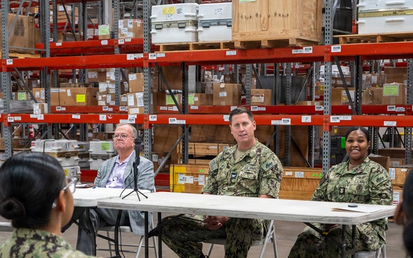 NAVSUP FLCSD Commanding Officer Conducts Final Site Visit of Command