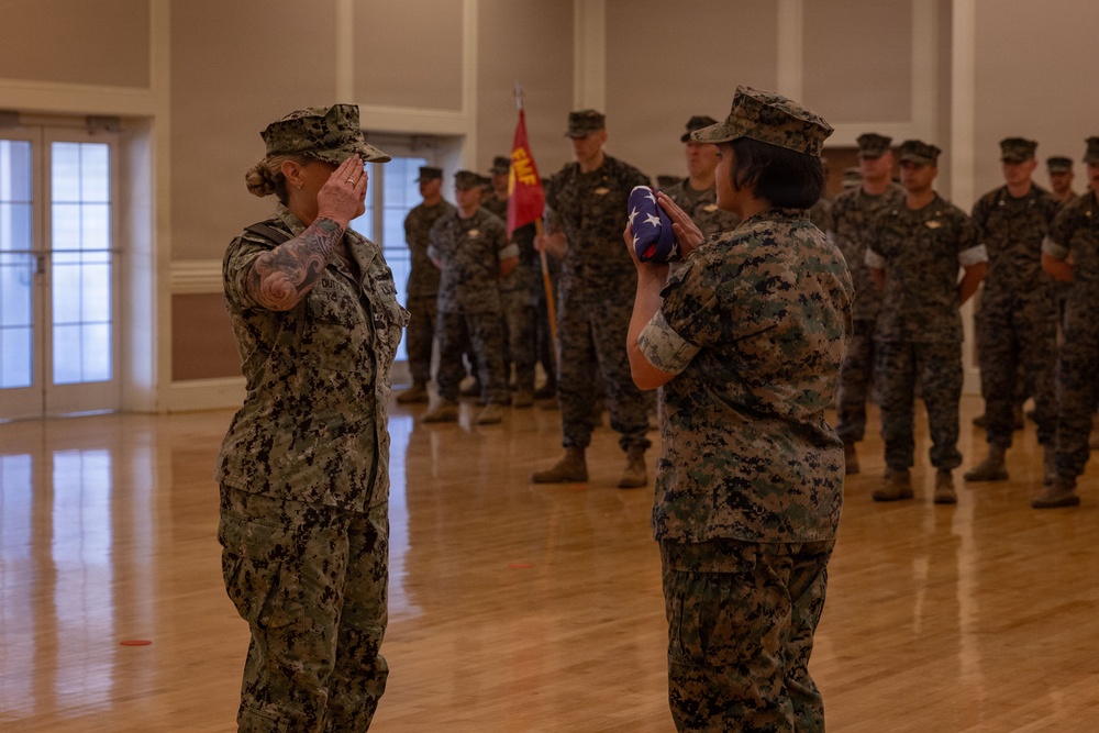 2nd Medical Battalion Change of Command Ceremony