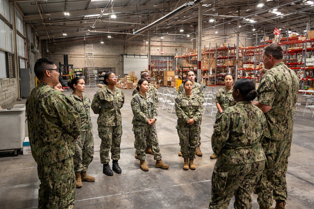 NAVSUP FLCSD Commanding Officer Conducts Final Site Visit of Command