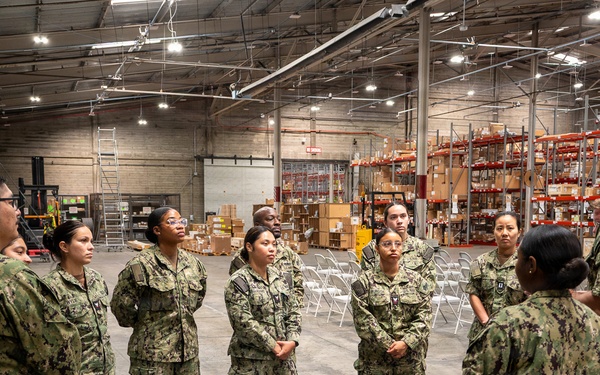 NAVSUP FLCSD Commanding Officer Conducts Final Site Visit of Command