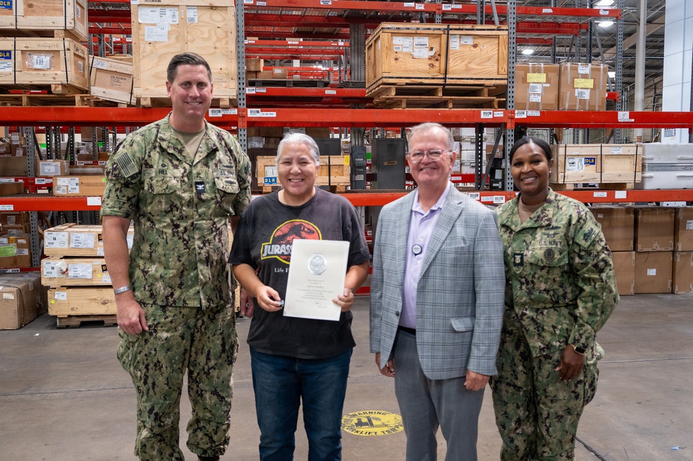 NAVSUP FLCSD Commanding Officer Conducts Final Site Visit of Command