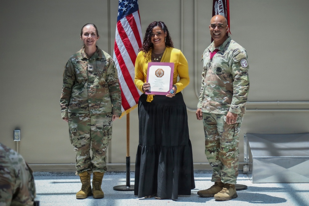 BACH Conducts Monthly Awards Ceremony