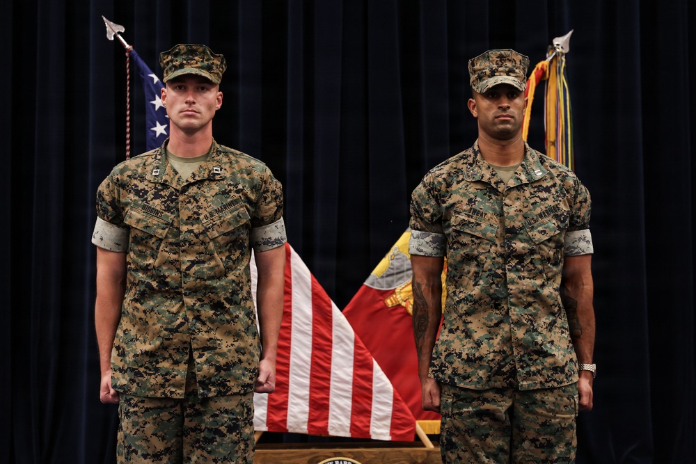 Alpha Co. Change of Command Ceremony