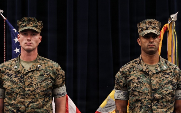 Alpha Co. Change of Command Ceremony