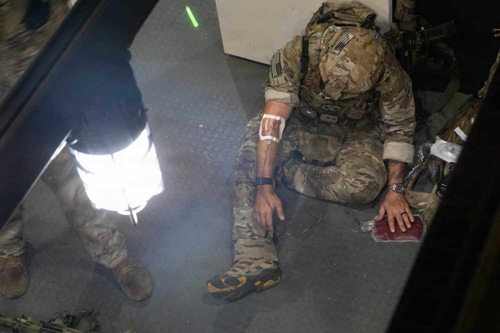 3rd Special Forces Group (Airborne) conducts direct-action tactical training.