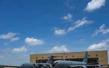 911th Airlift Wing welcomes Sojourn 250 flag for final leg of yearlong journey