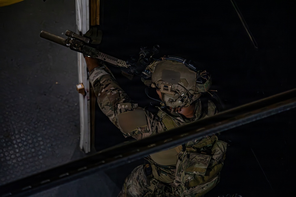 3rd Special Forces Group (Airborne) conducts direct-action tactical training.
