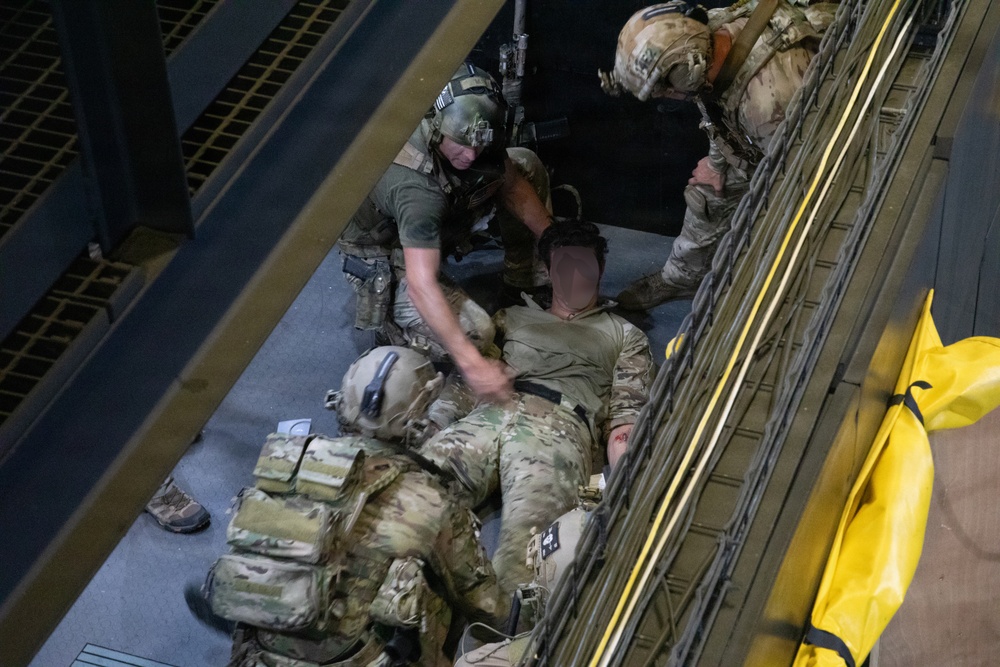 3rd Special Forces Group (Airborne) conducts direct-action tactical training.