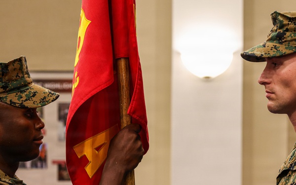 Alpha Co. Change of Command Ceremony