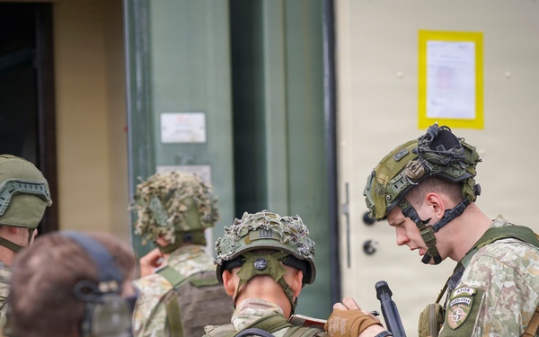 KFOR RC-E soldiers strengthen force protection during base exercise