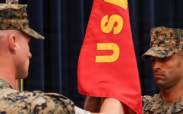 Alpha Co. Change of Command Ceremony