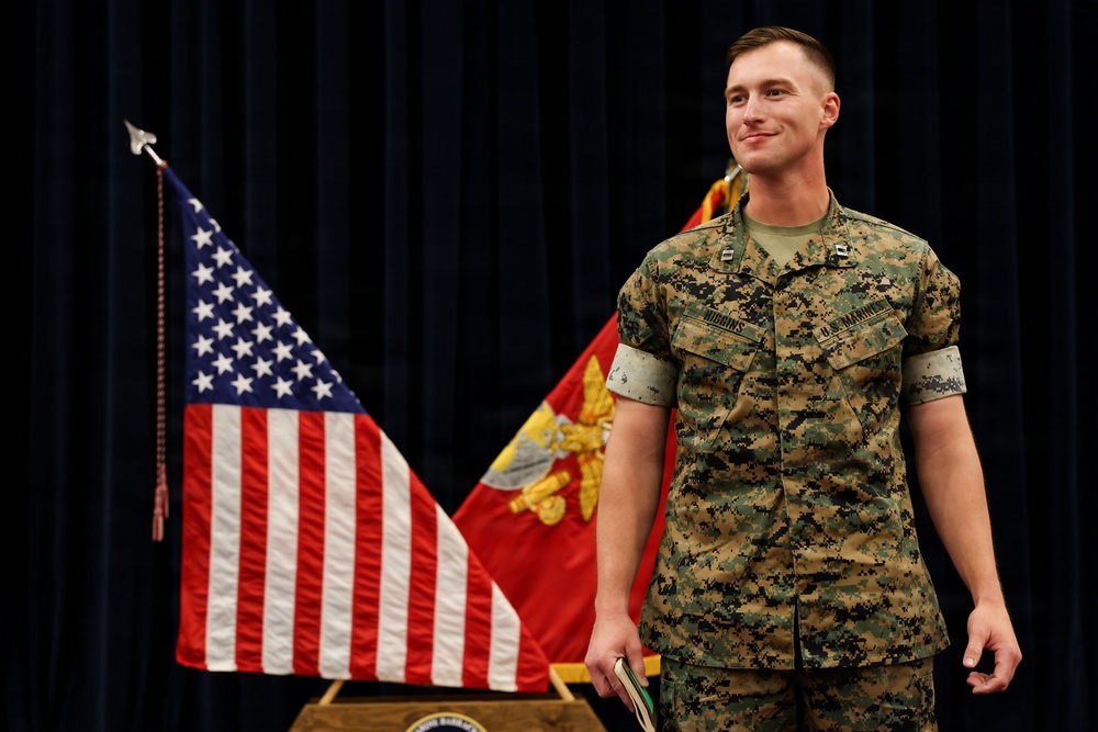 Alpha Co. Change of Command Ceremony