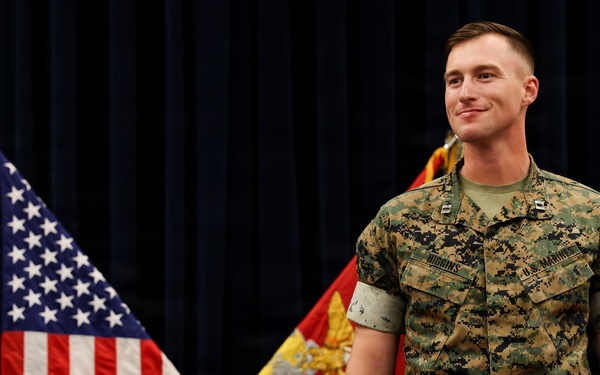 Alpha Co. Change of Command Ceremony