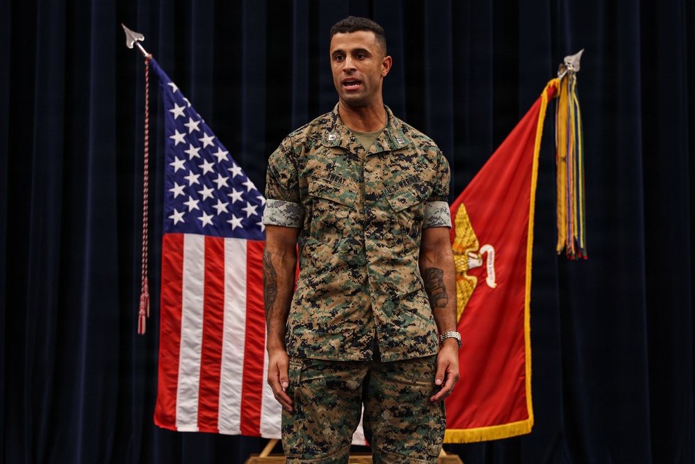 Alpha Co. Change of Command Ceremony